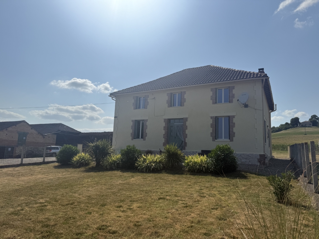 renovated farmhouse with barns 
