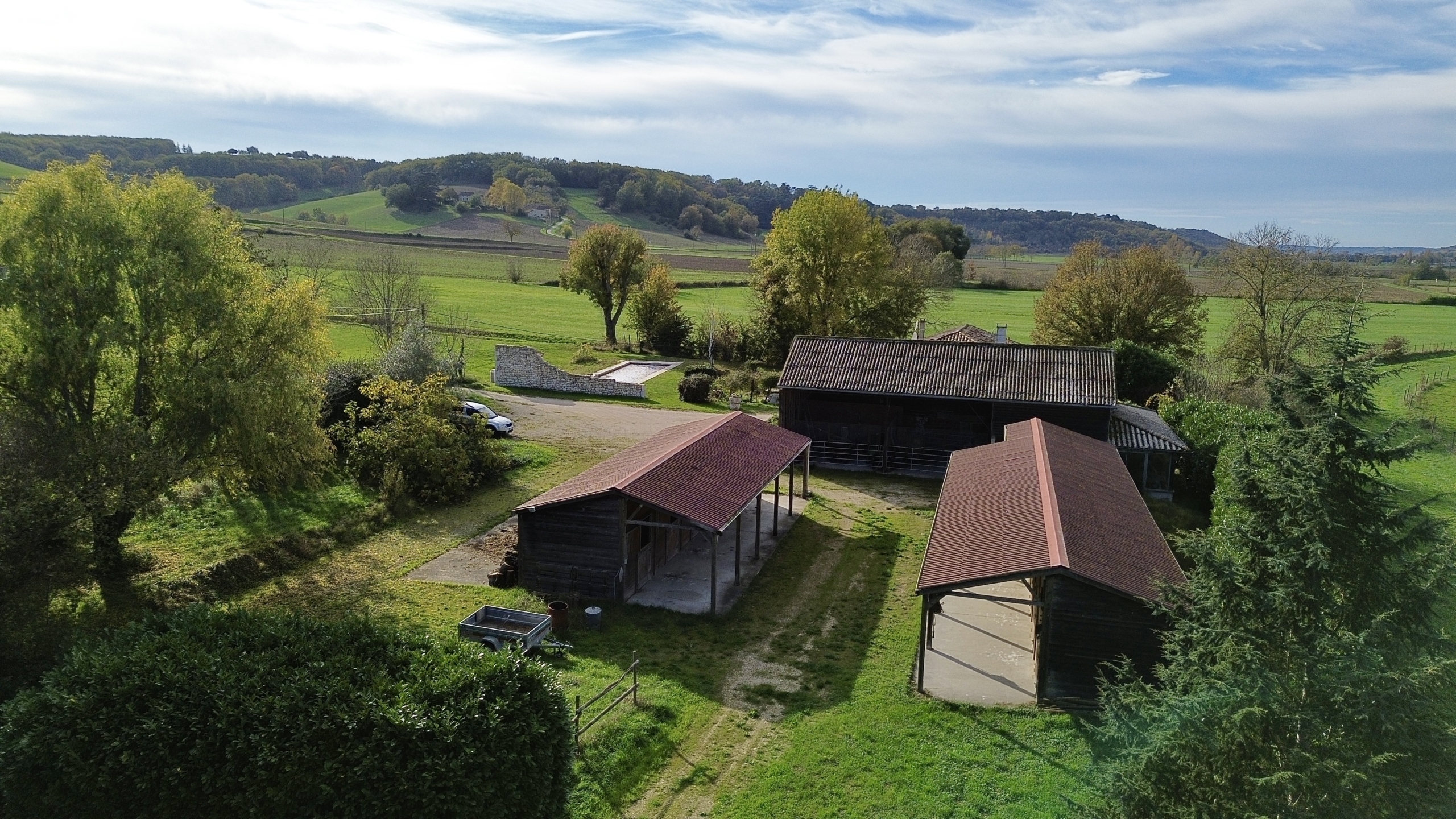 Equestrian estate with 18 ha Castelsagrat