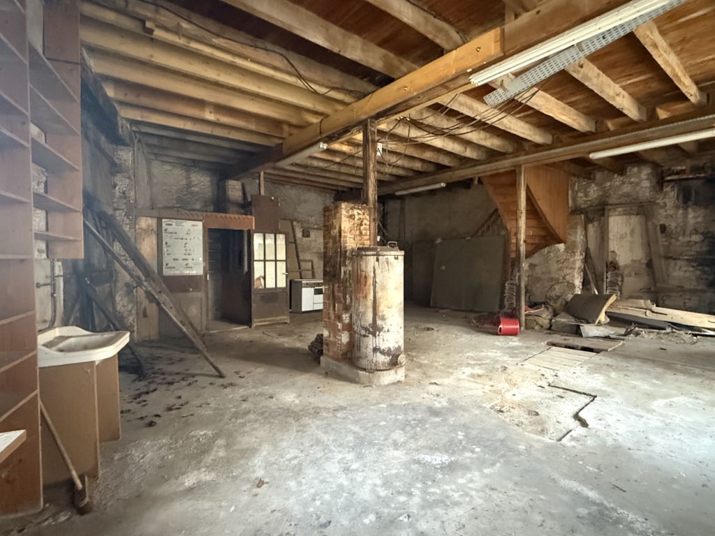 old workshop with accommodation