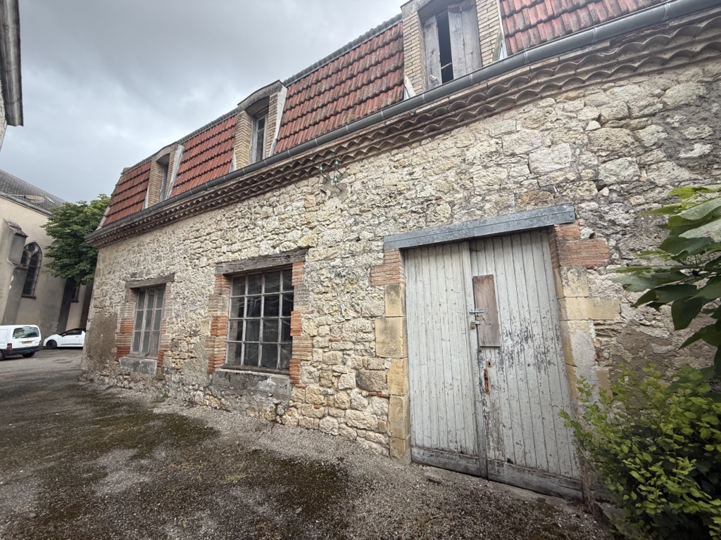 old workshop with accommodation