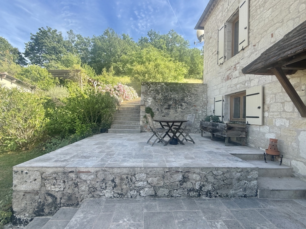 country house with guest cottage