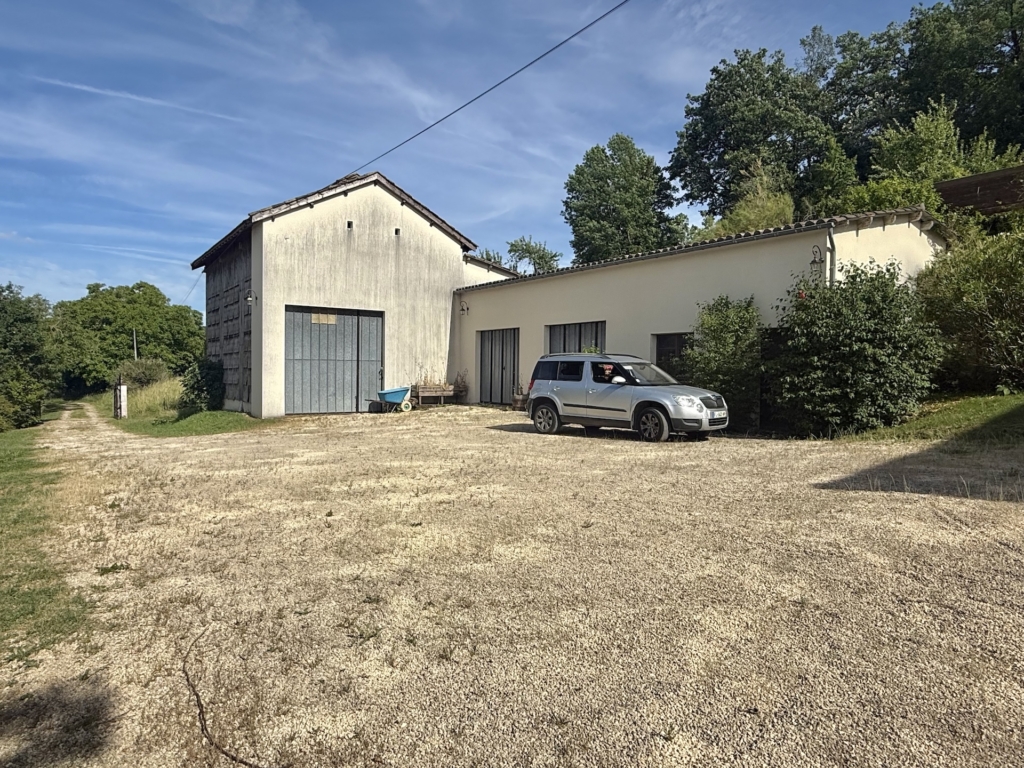 country house with guest cottage