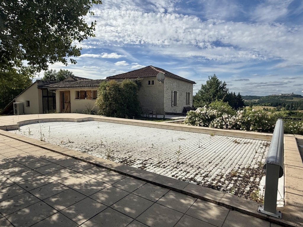 country house with guest cottage