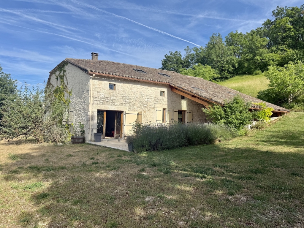 country house with guest cottage