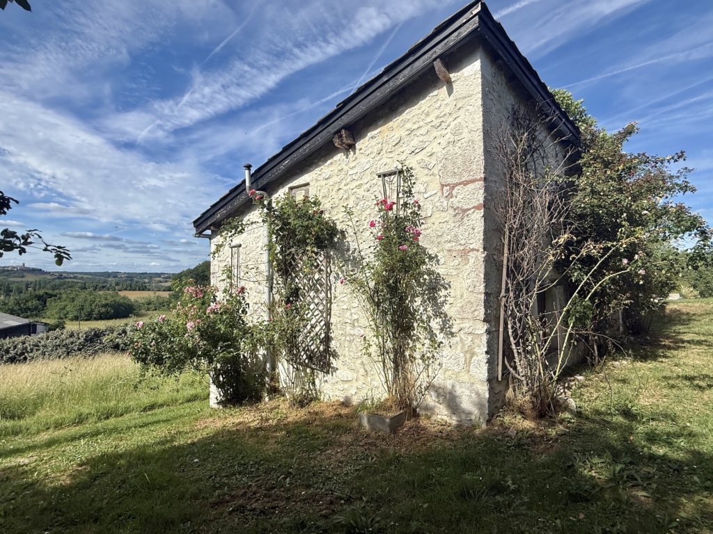 country house with guest cottage