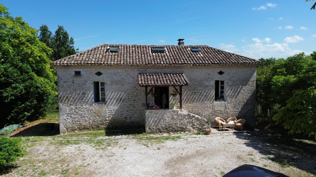 stone house with 2 gites 