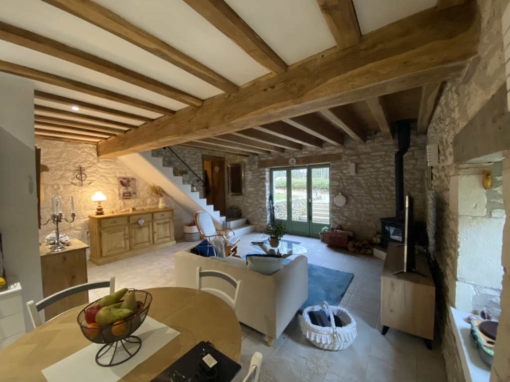 stone house with 2 gites 