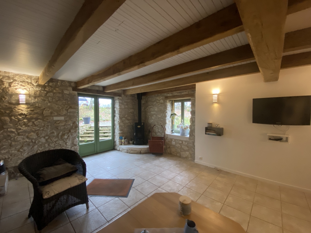 stone house with 2 gites 