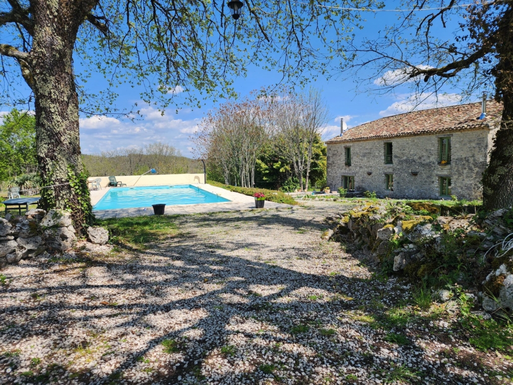 stone house with 2 gites 